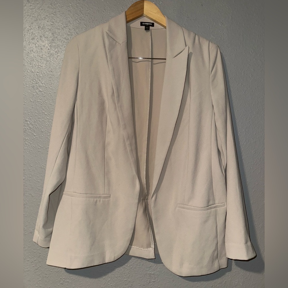 Express Blazer Size M -Beige Color